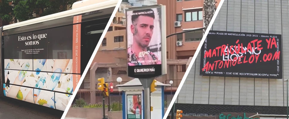 La Escuela Antonio Eloy por las calles de Málaga