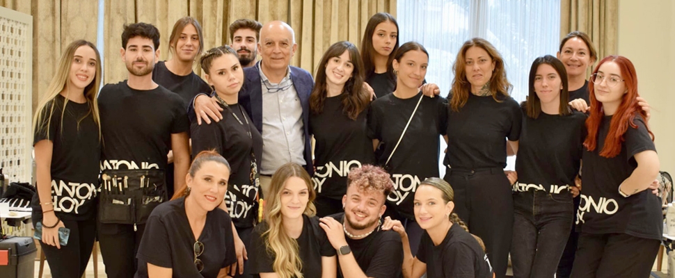 Peluquería y Maquillaje para el desfile de Jesús Segado